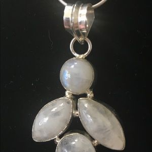 Jewelry - Rainbow moonstone pendant 925 handmade NEW Jewelry - Rainbow moonstone pendant 925 handmade NEW